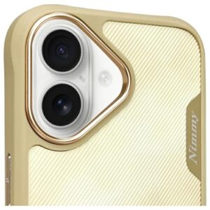Nimmy dėklas Apple iPhone 16 6.1" khaki Big Eyed Pet 2.0 Cat - Image 2