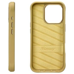 Nimmy dėklas Apple iPhone 16 Pro 6.3" khaki Big Eyed Pet 2.0 Cat - Image 2
