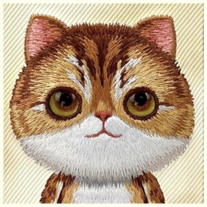 Nimmy dėklas Apple iPhone 16 Pro 6.3" khaki Big Eyed Pet 2.0 Cat - Image 7