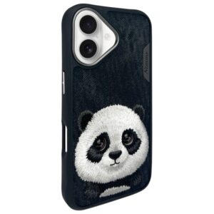 Nimmy dėklas Apple iPhone 16 6.1" juodos spalvos Big Eyed Pet 2.0 Panda - Image 2