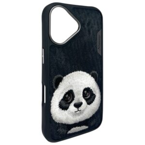Nimmy dėklas Apple iPhone 16 6.1" juodos spalvos Big Eyed Pet 2.0 Panda - Image 4