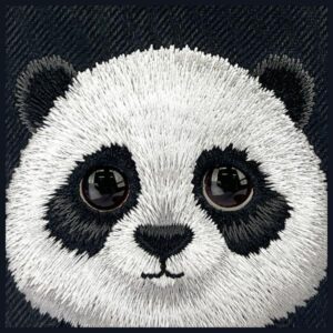 Nimmy dėklas Apple iPhone 16 6.1" juodos spalvos Big Eyed Pet 2.0 Panda - Image 9