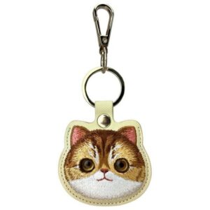 Nimmy 3in1 Set phone bag + wallet + locator case khaki Big Eyed Pet 2.0 Cat - Image 4