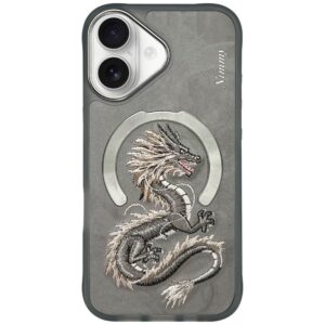 Nimmy Dragon MagSafe dėklas Apple iPhone 16 pilkos spalvos - Image 1