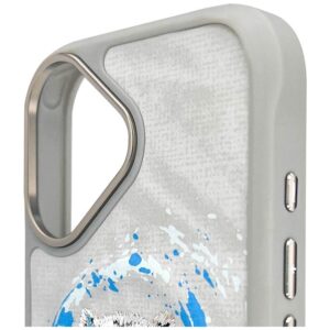 Nimmy Panther MagSafe dėklas Apple iPhone 16 light pilkos spalvos - Image 9
