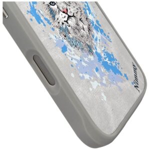 Nimmy Panther MagSafe dėklas Apple iPhone 16 Pro light pilkos spalvos - Image 8