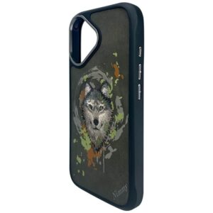 Nimmy Wolf MagSafe dėklas Apple iPhone 16 pilkos spalvos - Image 4