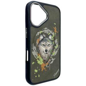 Nimmy Wolf MagSafe dėklas Apple iPhone 16 pilkos spalvos - Image 5