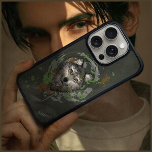 Nimmy Wolf MagSafe dėklas Apple iPhone 16 Pro pilkos spalvos - Image 10