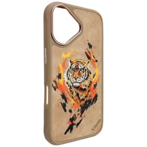 Nimmy Tiger MagSafe dėklas Apple iPhone 16 light rudos spalvos - Image 5