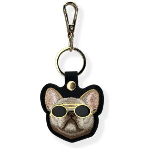 Dėklas locator Nimmy Glasses Cool Dog juodos spalvos