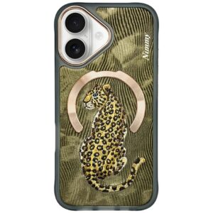 Dėklas Nimmy Magnetic Fantasy Animal MagSafe Apple iPhone 16 gold