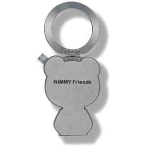 Magnetic pendant Nimmy Cool&Cute 2.0 Bear pilkos spalvos - Image 2