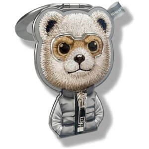 Magnetic pendant Nimmy Cool&Cute 2.0 Bear pilkos spalvos - Image 3