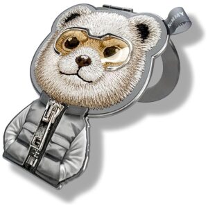 Magnetic pendant Nimmy Cool&Cute 2.0 Bear pilkos spalvos - Image 4