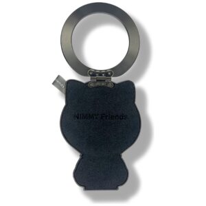 Magnetic pendant Nimmy Cool&Cute 2.0 Wolf juodos spalvos - Image 2