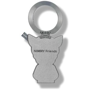 Magnetic pendant Nimmy Cool&Cute 2.0 Dog pilkos spalvos - Image 2