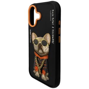 Dėklas Nimmy Glasses Cool Dog for Apple iPhone 17 juodos spalvos - Image 2