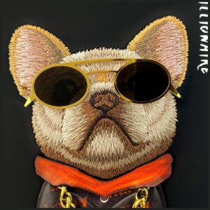 Dėklas Nimmy Glasses Cool Dog for Apple iPhone 17 juodos spalvos - Image 6
