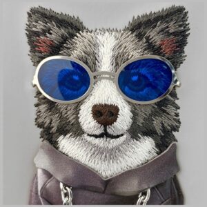 Dėklas Nimmy Glasses Cool Dog for Apple iPhone 17 grey - Image 6