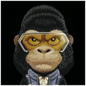Dėklas Nimmy Cool&Cute 2.0 Gorilla Apple iPhone 17 juodos spalvos - Image 6