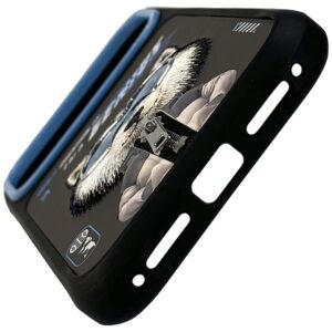 Dėklas Nimmy Cool&Cute 2.0 Wolf Apple iPhone 17 Pro Max juodos spalvos - Image 2