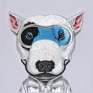 Dėklas Nimmy Cool&Cute 2.0 Dog Apple iPhone 17 grey - Image 2