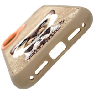 Nimmy Big Eyed Pet 2.0 Cat Dėklas Apple iPhone 17 Beige - Image 2
