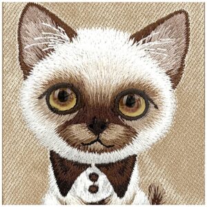 Nimmy Big Eyed Pet 2.0 Cat Dėklas Apple iPhone 17 Beige - Image 6