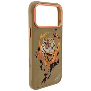 Nimmy Tiger MagSafe dėklas Apple iPhone 17 Pro light rudos spalvos - Image 6