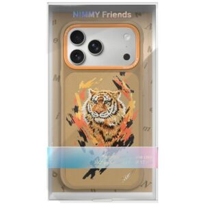 Nimmy Tiger MagSafe dėklas Apple iPhone 17 Pro light rudos spalvos - Image 7