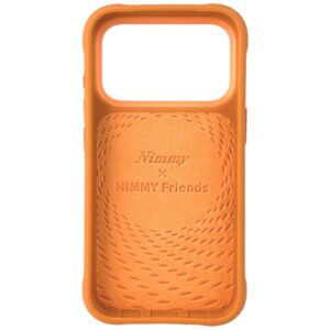 Dėklas Nimmy Glasses Cool Cat for Apple iPhone 17 Pro oranžinės spalvos - Image 2