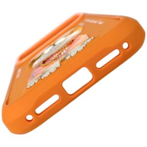 Dėklas Nimmy Glasses Cool Cat for Apple iPhone 17 Pro oranžinės spalvos - Image 3