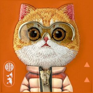 Dėklas Nimmy Cool&Cute 2.0 Cat Apple iPhone 17 Pro Max orange - Image 6