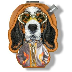 Magnetic pendant Nimmy Cool&Cute 2.0 Dog oranžinės spalvos - Image 1