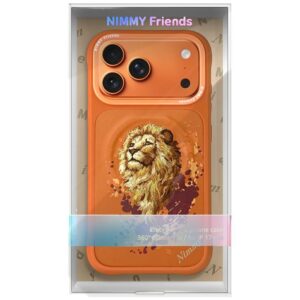 Dėklas Nimmy Lion MagSafe Apple iPhone 17 Pro orange - Image 7