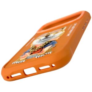 Dėklas Nimmy Glasses Cool Dog for Apple iPhone 17 Pro Max oranžinės spalvos - Image 3