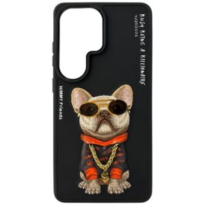 Dėklas Nimmy Glasses Cool Dog for Samsung Galaxy S26 Ultra black - Image 1