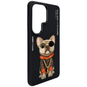 Dėklas Nimmy Glasses Cool Dog for Samsung Galaxy S26 Ultra black - Image 3