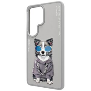 Dėklas Nimmy Glasses Cool Dog for Samsung Galaxy S26 Ultra grey - Image 2