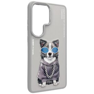 Dėklas Nimmy Glasses Cool Dog for Samsung Galaxy S26 Ultra grey - Image 3