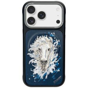 Nimmy Horse MagSafe dėklas Apple iPhone 17 Pro Max mėlynos spalvos - Image 1