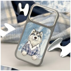 Dėklas Nimmy Gentle Pets Series Dog MagSafe Apple iPhone 17 Pro grey - Image 7