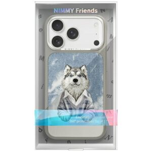 Dėklas Nimmy Gentle Pets Series Dog MagSafe Apple iPhone 17 Pro grey - Image 8