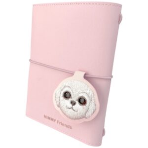 Notebook + pen Set 2-in-1 Nimmy New Big-Eye Cute Pets 2.0 Dog rožinės spalvos - Image 3