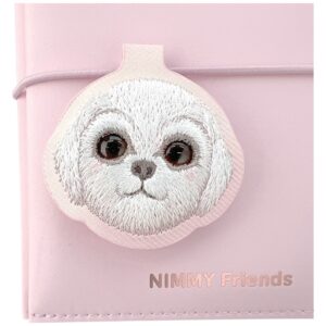Notebook + pen Set 2-in-1 Nimmy New Big-Eye Cute Pets 2.0 Dog rožinės spalvos - Image 5
