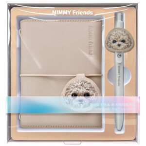 Notebook + pen Set 2-in-1 Nimmy New Big-Eye Cute Pets 2.0 Dog brown - Image 8