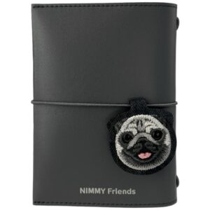 Notebook + pen Set 2-in-1 Nimmy New Big-Eye Cute Pets 2.0 Dog juodos spalvos