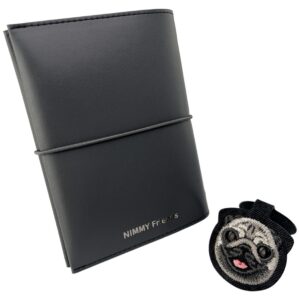 Notebook + pen Set 2-in-1 Nimmy New Big-Eye Cute Pets 2.0 Dog juodos spalvos - Image 4