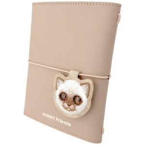 Notebook + pen Set 2-in-1 Nimmy New Big-Eye Cute Pets 2.0 Cat brown - Image 3